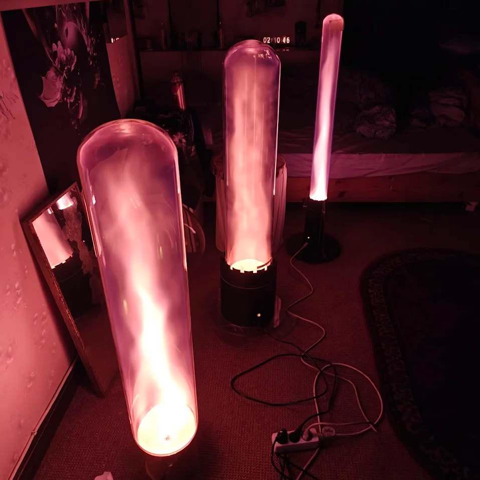 Plasma Tube Light with Adjustable Brightness